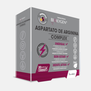 Biokygen Aspartato de Arginina Complex Maracujá – 20 ampolas – Fharmonat