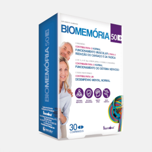 BioMemória 50+ – 30 comprimidos – Fharmonat