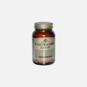 L-Metionina 500mg – 30 cápsulas – Solgar