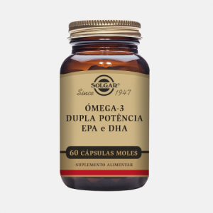 Omega-3 Double Strenght – 60 cápsulas – Solgar