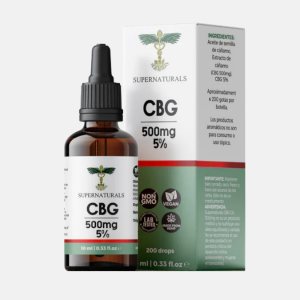 Óleo de CBG 5% – 10ml – Supernaturals