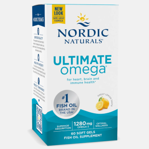 Ultimate Omega 1280mg Limão – 60 cápsulas – Nordic Naturals