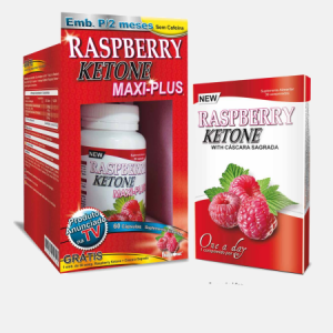 Raspberry Ketone Maxi Plus – 60 cápsulas + 30 comprimidos – Fharmonat