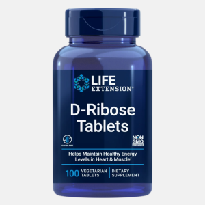 D-Ribose – 100 comprimidos – Life Extension