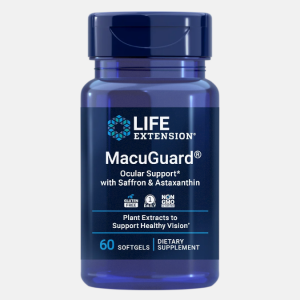 MacuGuard Ocular Support with Astaxanthin – 60 softgels – Life Extension