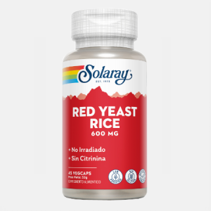 Red Yeast Rice – 45 cápsulas – Solaray