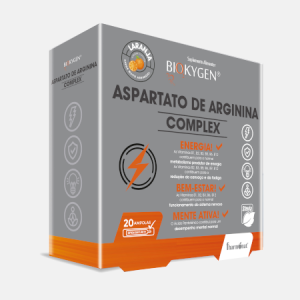 Biokygen Aspartato de Arginina Complex Laranja – 20 ampolas – Fharmonat