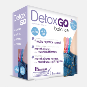 Detox Go 2 balance – 15 ampolas – Fharmonat