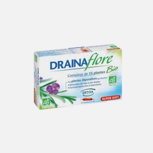 Drainaflore – 20 Ampolas – Super Diet