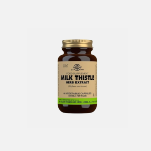 Cardo Mariano (Milk Thistle) 300mg – 60 cápsulas – Solgar