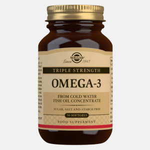 Omega 3 Triple Strength – 50 cápsulas – Solgar