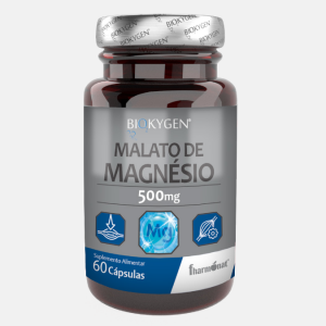 Biokygen Malato de Magnésio – 60 cápsulas – Fharmonat