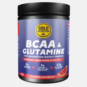 BCAA & Glutamine Watermelon – 300g – Gold Nutrition