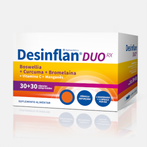 Desinflan Duo RX – 30 comprimidos + 30 cápsulas – Farmodiética