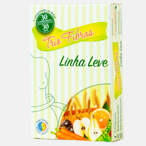 Trio Fibras Linha Leve – 30 comprimidos – Pure Nature