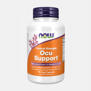 Ocu Support Clinical Strength – 90 cápsulas – Now