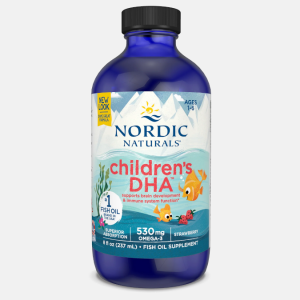 Children’s DHA 530mg Strawberry – 237ml – Nordic Naturals