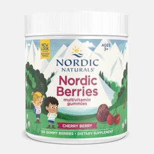 Nordic Berries Multivitamin Cherry Berry – 120 gomas – Nordic Naturals