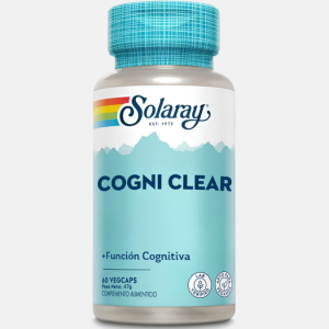 Cogni Clear – 60 Vegcaps – Solaray