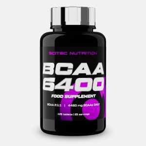 BCAA 6400 – 125 comprimidos – Scitec Nutrition