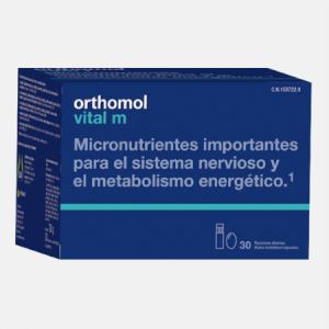 Orthomol Vital M – 30 porções: frascos + cápsulas