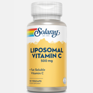 Liposomal Vitamin C 500mg – 30 Vegcaps – Solaray