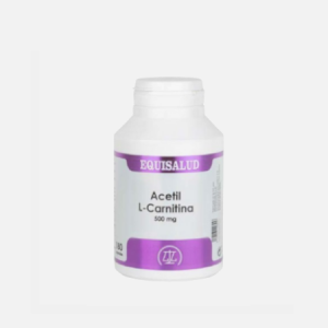 Holomega Acetil L-Carnitina – 500 mg – 180 cápsulas – Equisalud