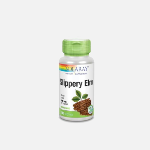 Slippery Elm Bark 400mg – 100 cápsulas – Solaray