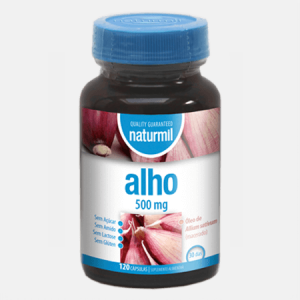 Alho 500mg – 120 cápsulas – Naturmil