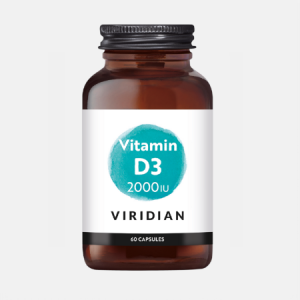 Vitamin D3 2000UI – 60 cápsulas – Viridian