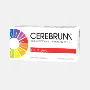 Cerebrum Multivitaminas e Minerais de A a Z – 30 comprimidos – Natiris