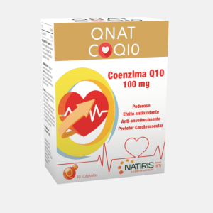 QNAT CoQ 10 100mg – 30 cápsulas – Natiris