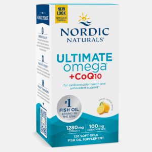 Ultimate Omega + CoQ10 – 120 softgels – Nordic Naturals