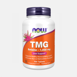 TMG Betaine 1000 mg – 100 comprimidos – Now