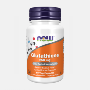 Glutathione 250 mg – 60 veg cápsulas – Now