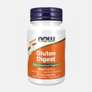 Gluten Digest Enzymes – 60 cápsulas – Now