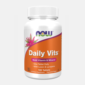 Daily Vits Multivitaminas e Minerais – 100 comprimidos – Now