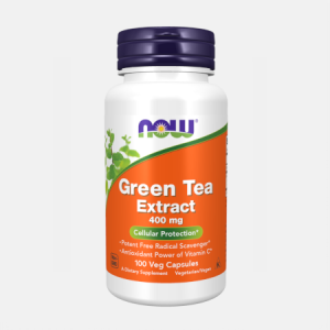 Green Tea Extract 400mg – 100 veg cápsulas – Now