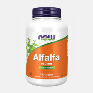 Alfalfa 650mg – 250 comprimidos – Now