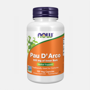 Pau D Arco 500mg – 100 cápsulas – Now