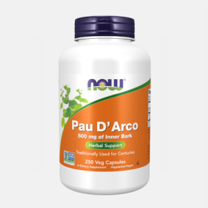 Pau D Arco 500mg – 250 cápsulas  – Now