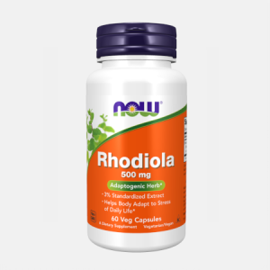 Rhodiola 500 mg – 60 cápsulas – Now