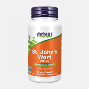 St. John’s Wort Erva de S. João – 100 cápsulas – Now