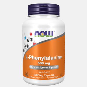 L-Phenylalanine 500mg – 120 cápsulas – Now