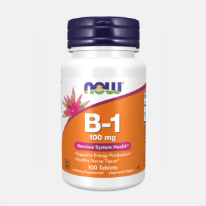 Vitamin B1 100mg – 100 comprimidos – Now