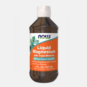 Liquid Magnesium w/ Trace Minerals – 237ml – Now