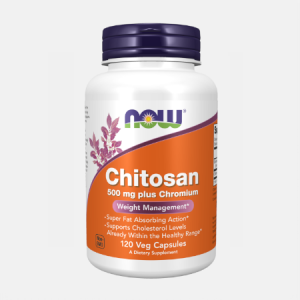 Chitosan 500 mg – 120 cápsulas – Now