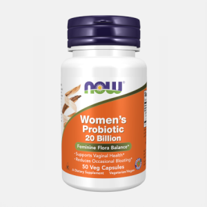 Women´s Probiotic 20 Billion – 50 cápsulas – Now