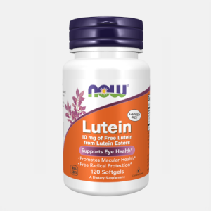 Lutein 10 mg – 120 cápsulas – Now