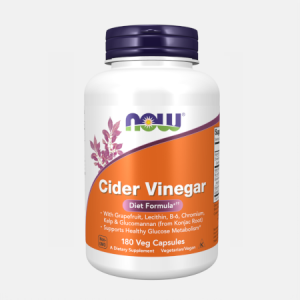 Cider Vinegar – 180 cápsulas – Now